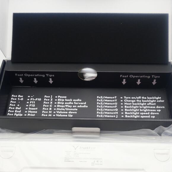 NEW DrunkDeer G65  Wired  Adjustable HE Magnetic Switch Gaming Keyboard WHITE - Picture 8 of 12